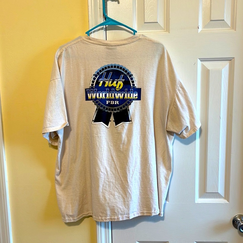 XXL Huf tee - cream